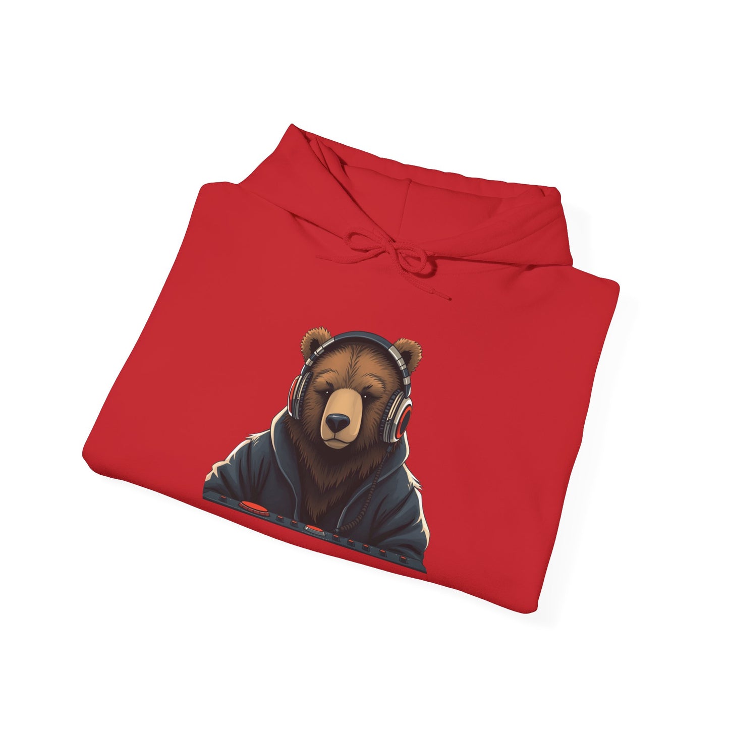 DJ Bear Hoodie - Cozy & Stylish Sweatshirt