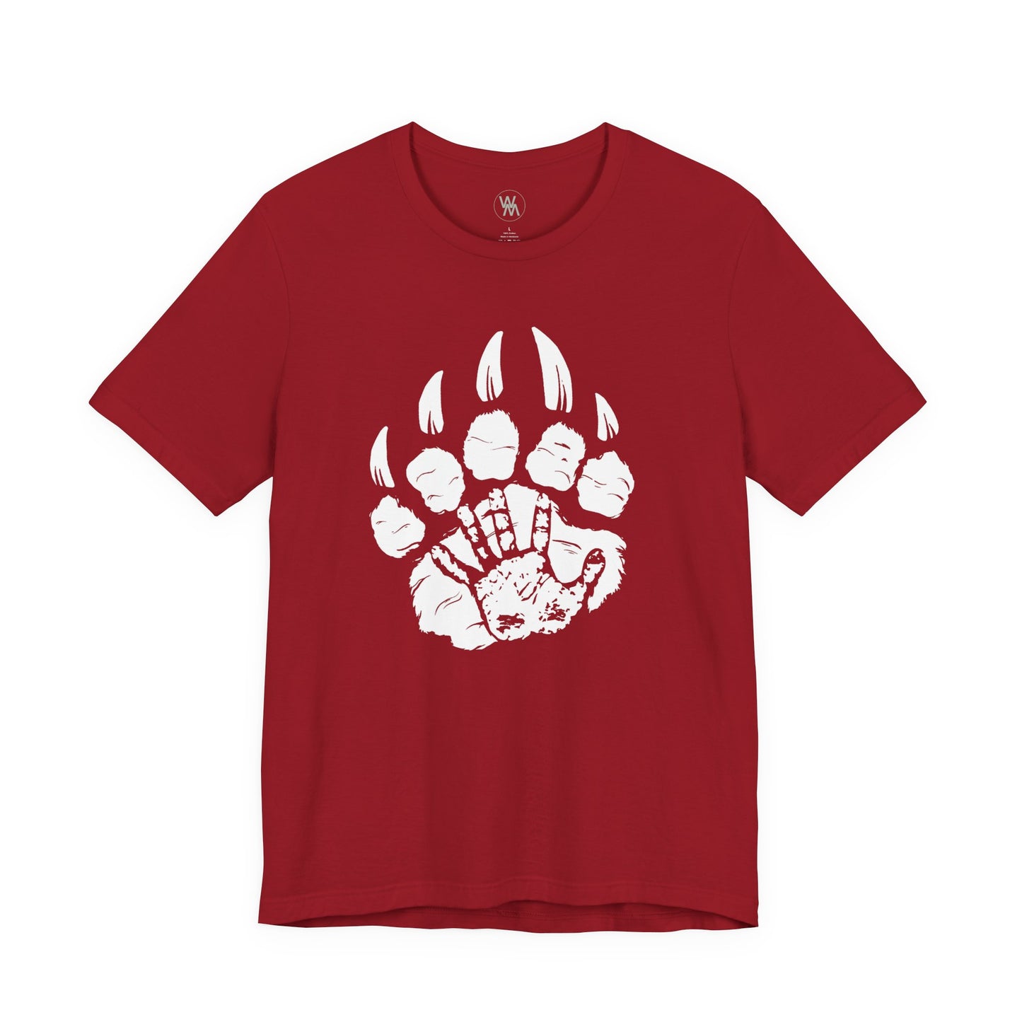 Bear Paw 1 Tshirt by Wil Man