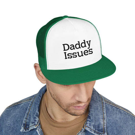 Daddy Issues 5 Panel Trucker Cap