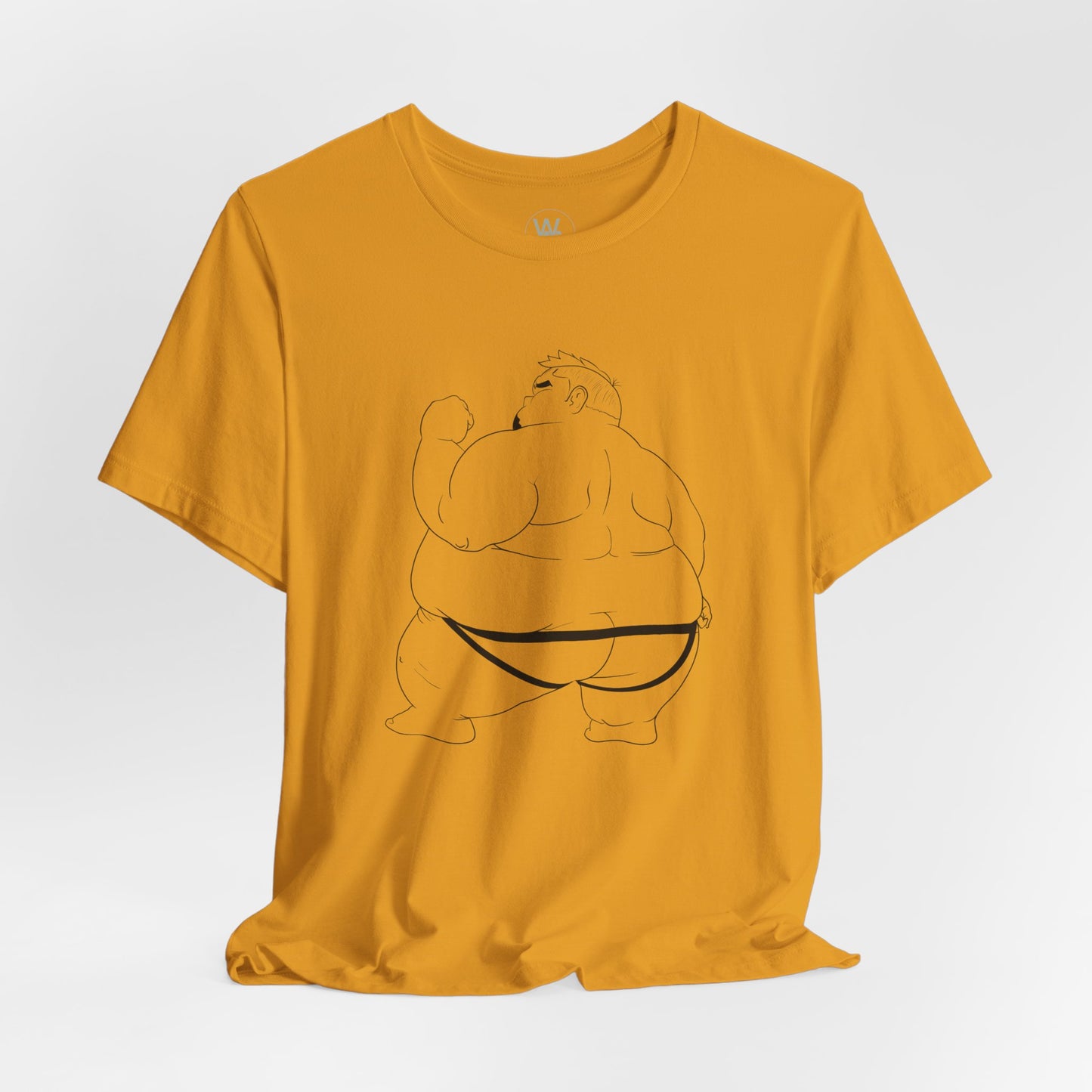 Chubby Lover BLK Tshirt by Wil Man
