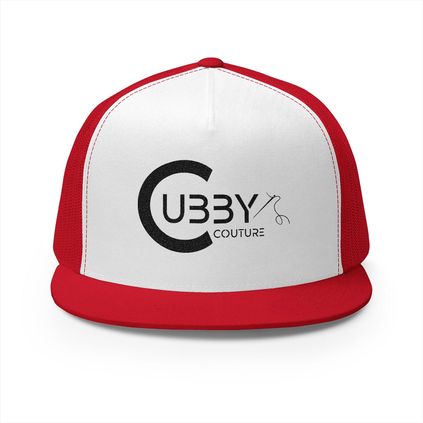 Cubby Couture 5 Panel Trucker Cap