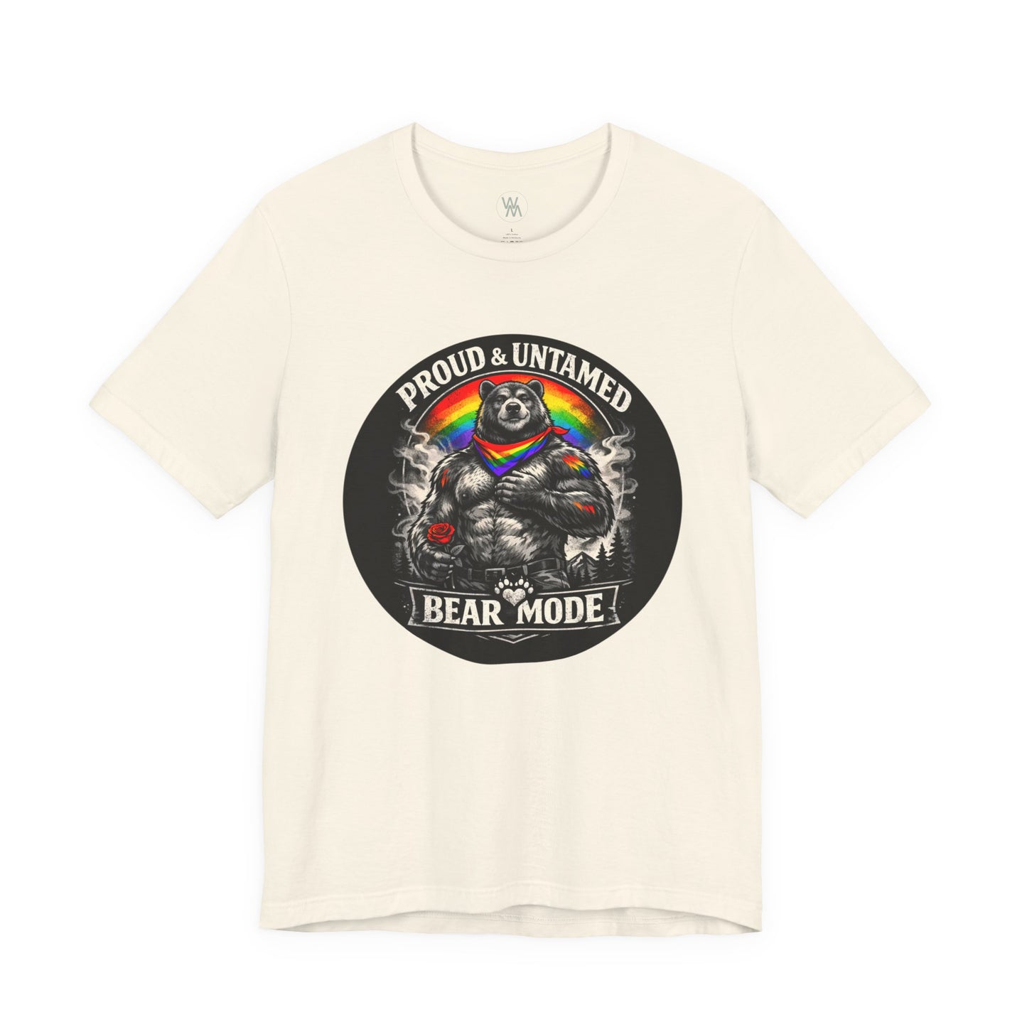 Proud Bear Tshirt by Wil Man