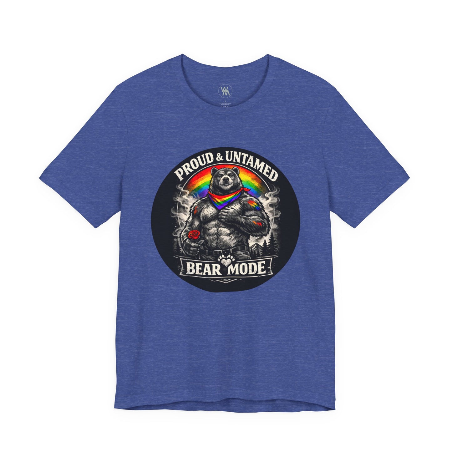 Proud Bear Tshirt by Wil Man