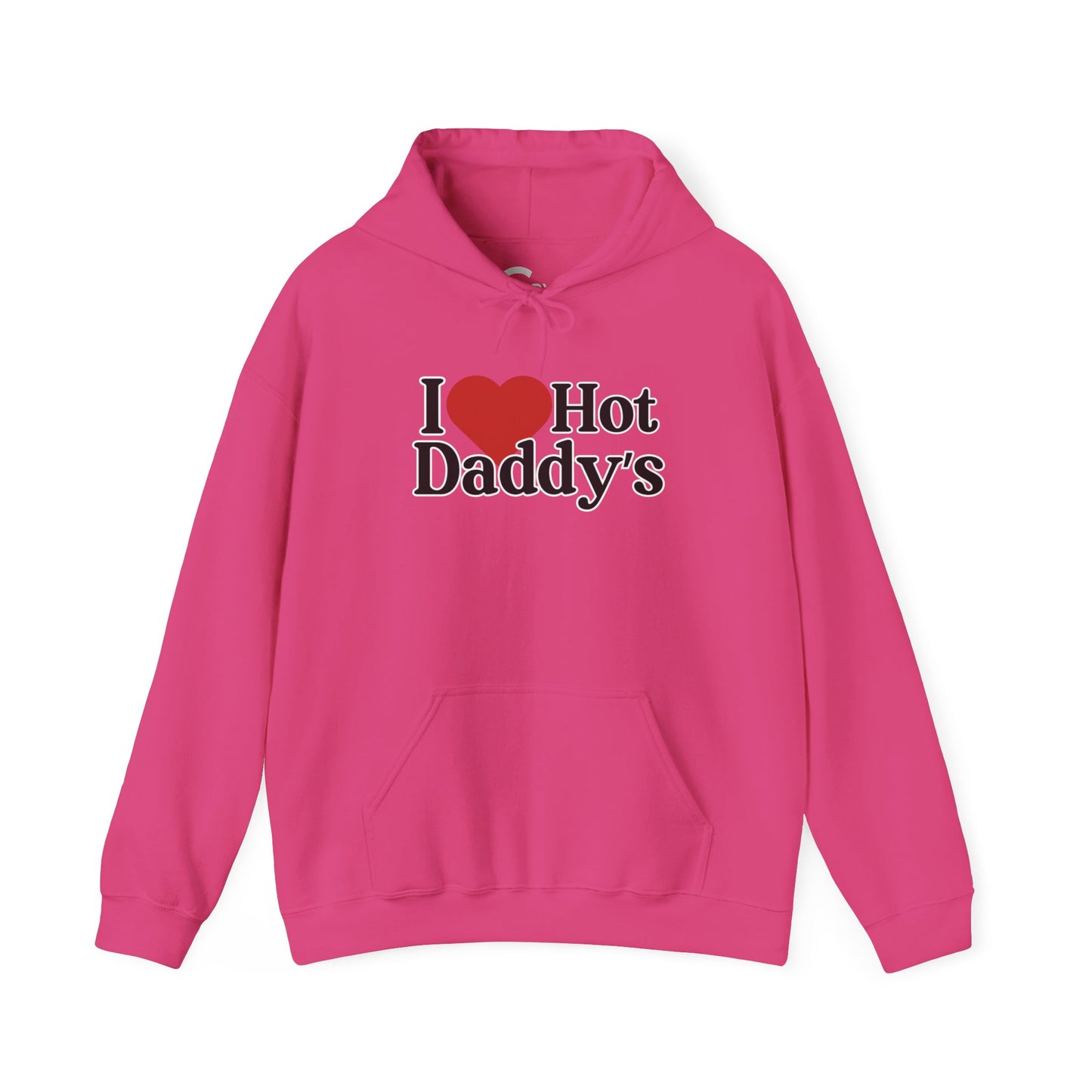 I love Hot Dads Hoodie- Cozy & Stylish Sweatshirt