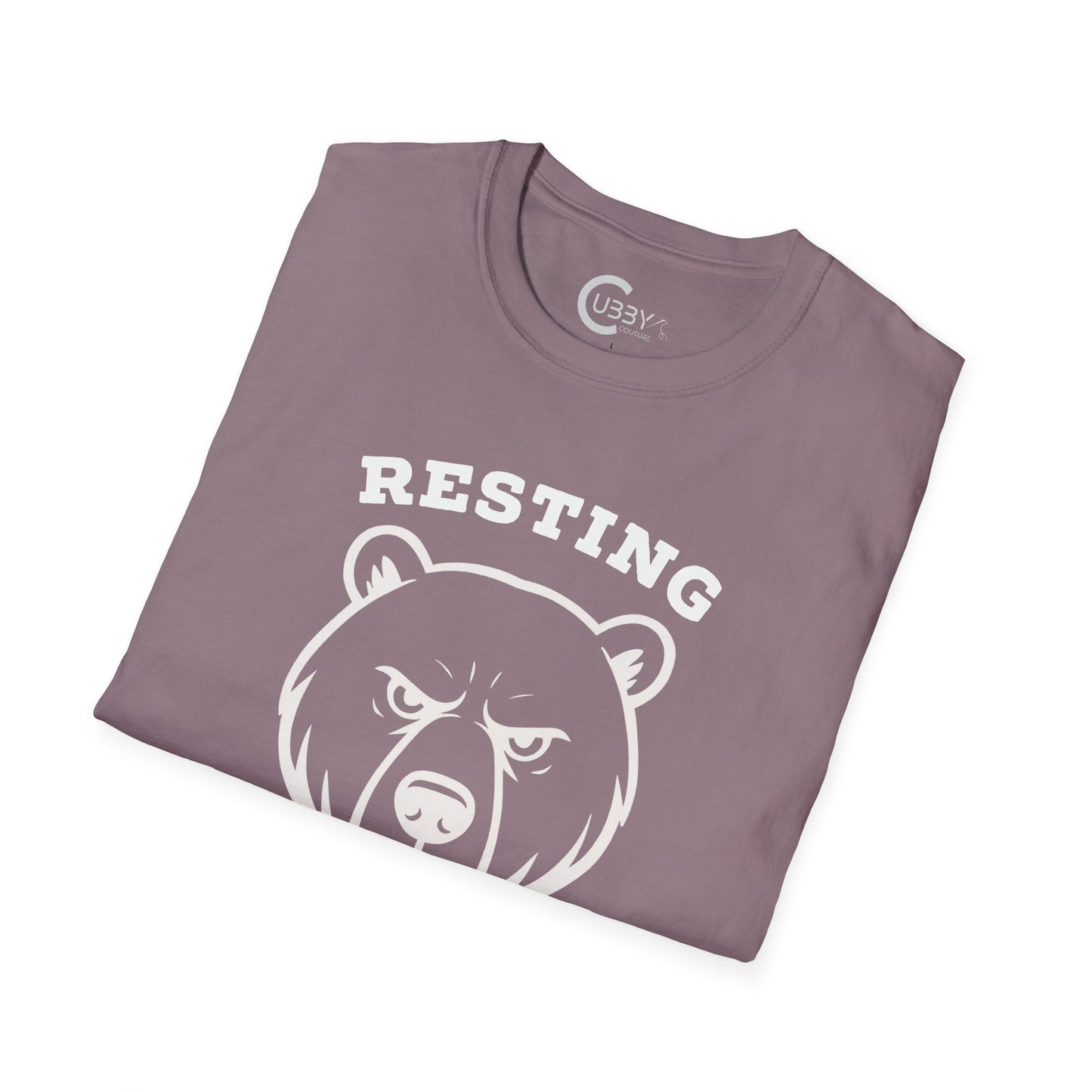 Resting Bear Face White