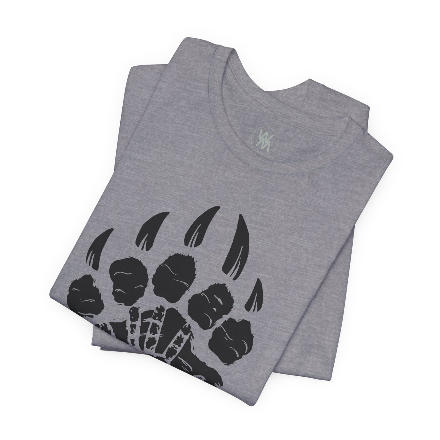 Bear Paw 2 Tshirt by Wil Man