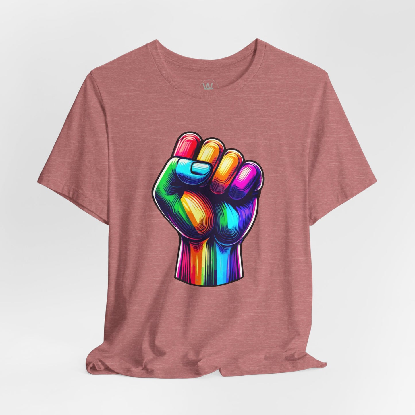 Pride Fist Tshirt by Wil Man