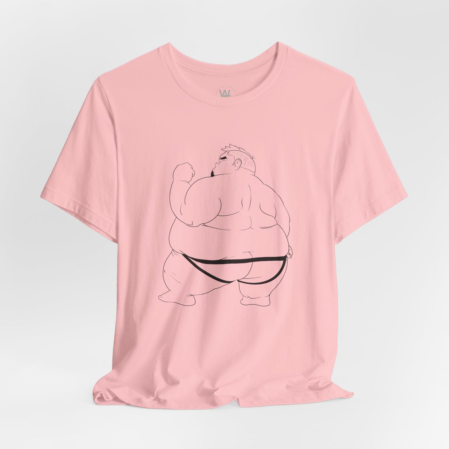 Chubby Lover BLK Tshirt by Wil Man