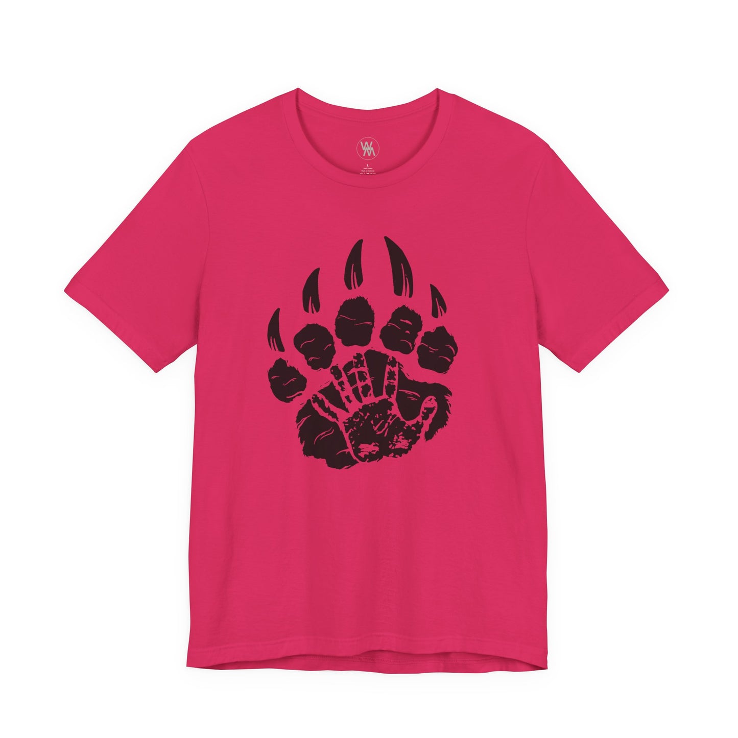 Bear Paw 2 Tshirt by Wil Man