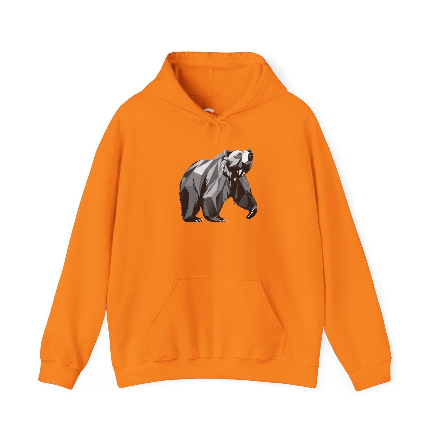 Geometric Bear Hoodie - Cozy & Stylish Sweatshirt