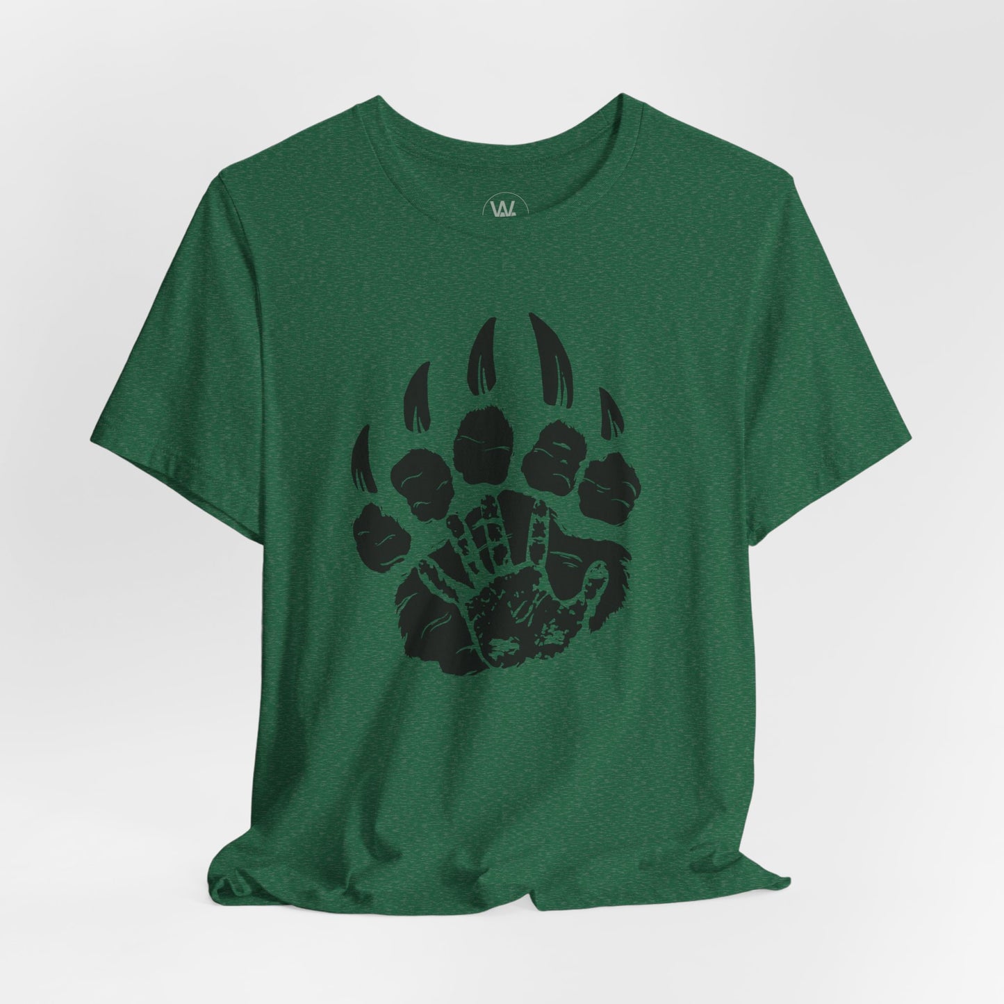 Bear Paw 2 Tshirt by Wil Man