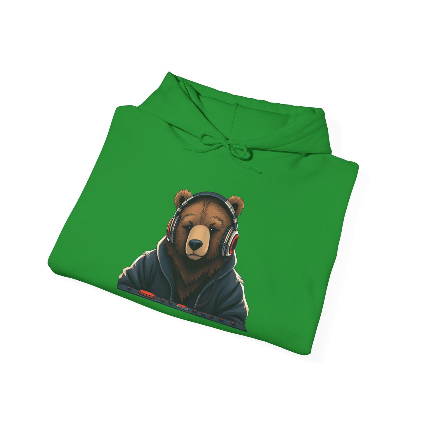 DJ Bear Hoodie - Cozy & Stylish Sweatshirt