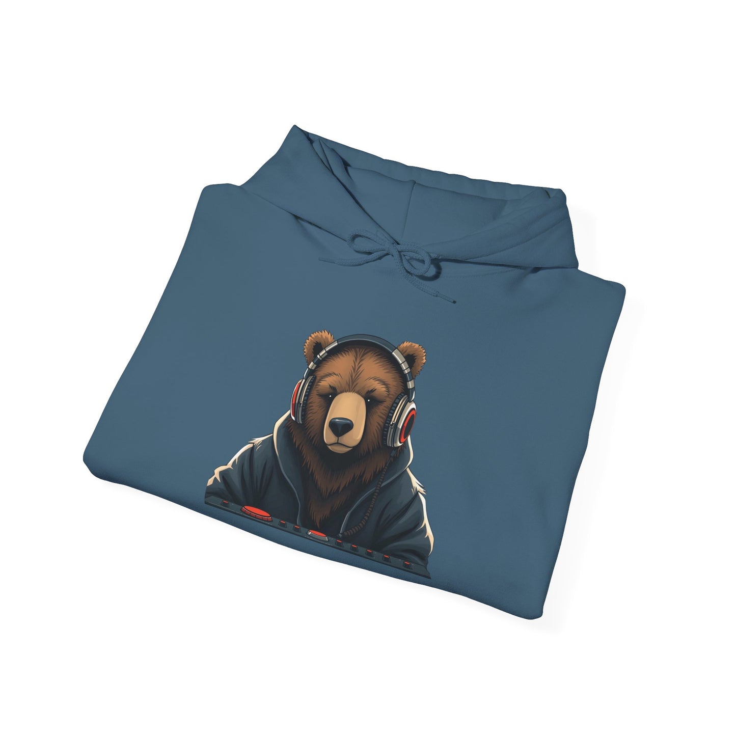 DJ Bear Hoodie - Cozy & Stylish Sweatshirt