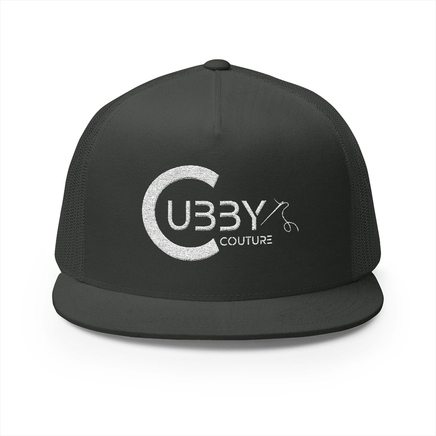 Cubby Couture 5 Panel Trucker Cap.