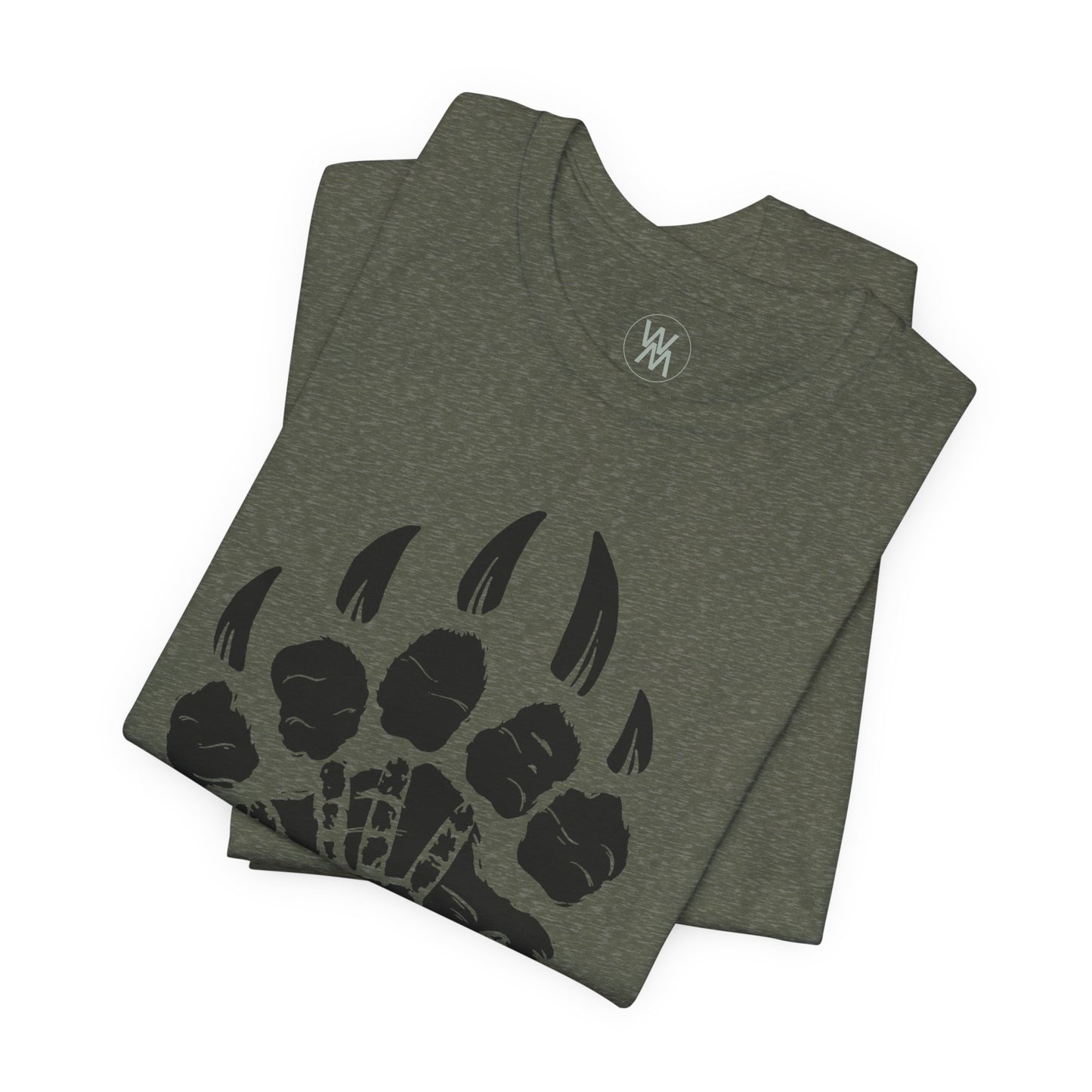 Bear Paw 2 Tshirt by Wil Man