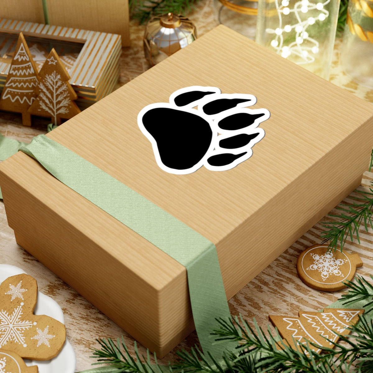 Bear Paw Sticker