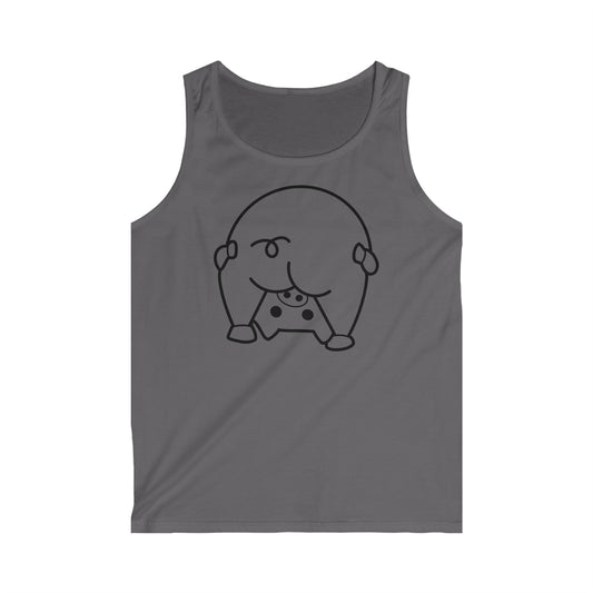 Shy Piglet Tank Top by Wil Man