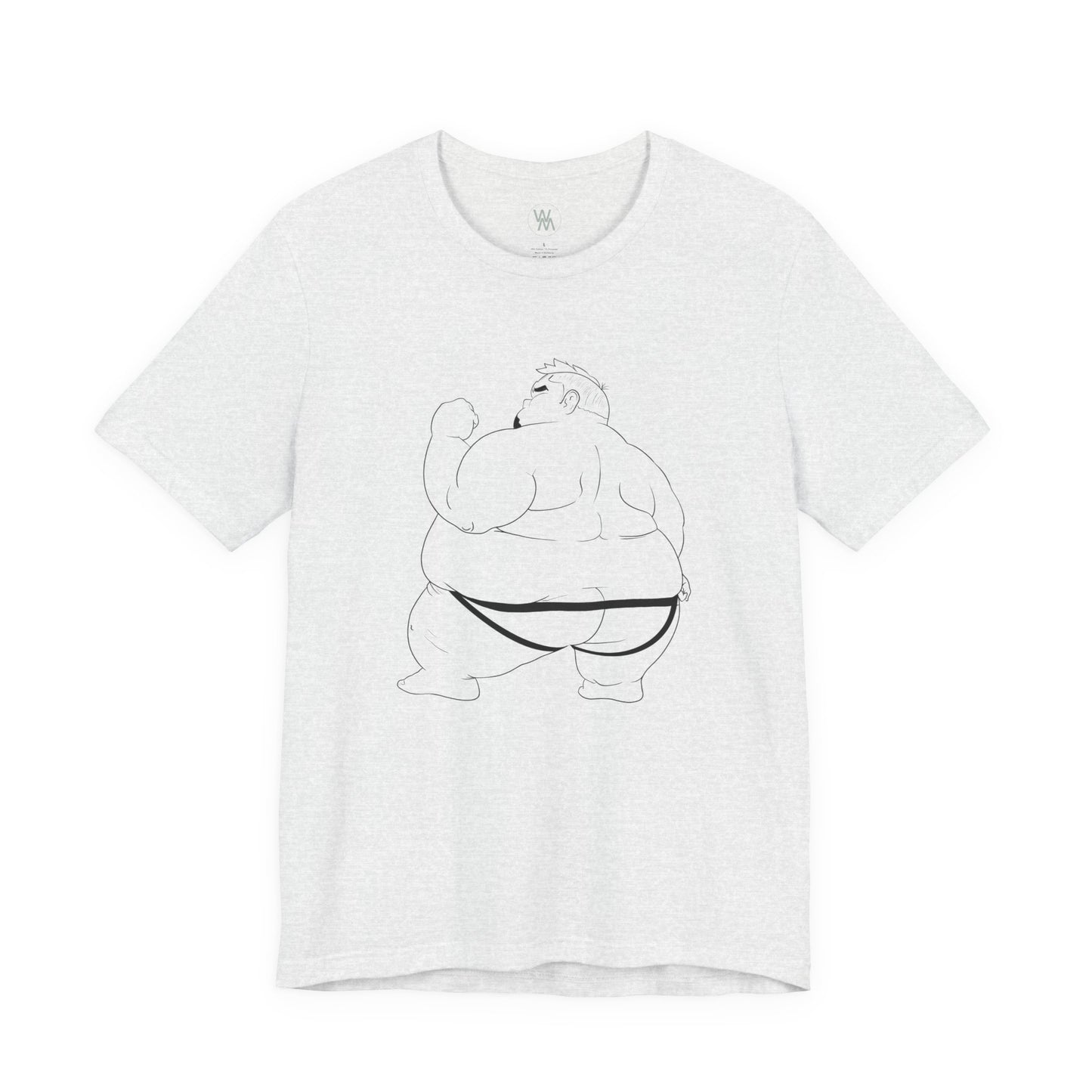 Chubby Lover BLK Tshirt by Wil Man