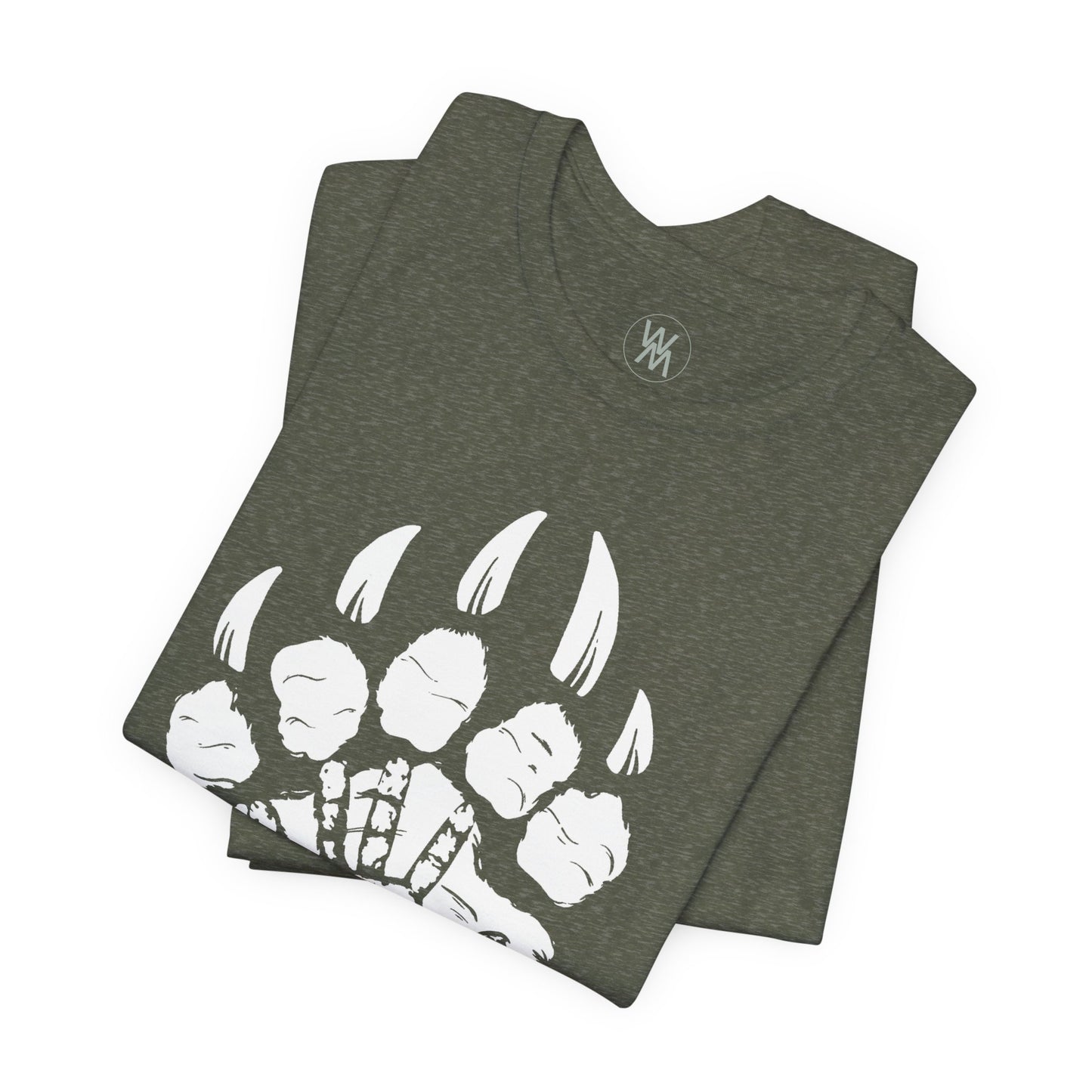 Bear Paw 1 Tshirt by Wil Man