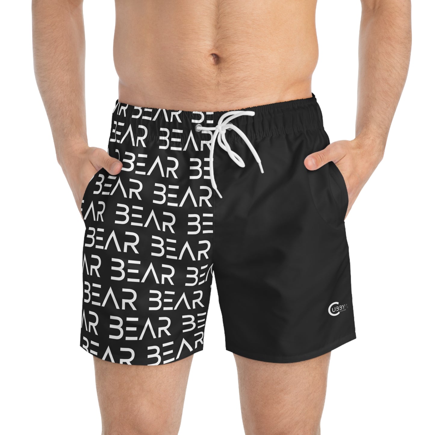 Bear Swim Trunks- Black