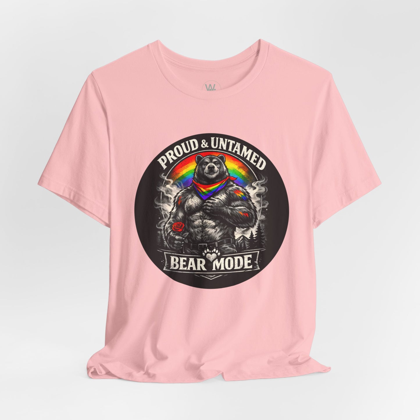 Proud Bear Tshirt by Wil Man