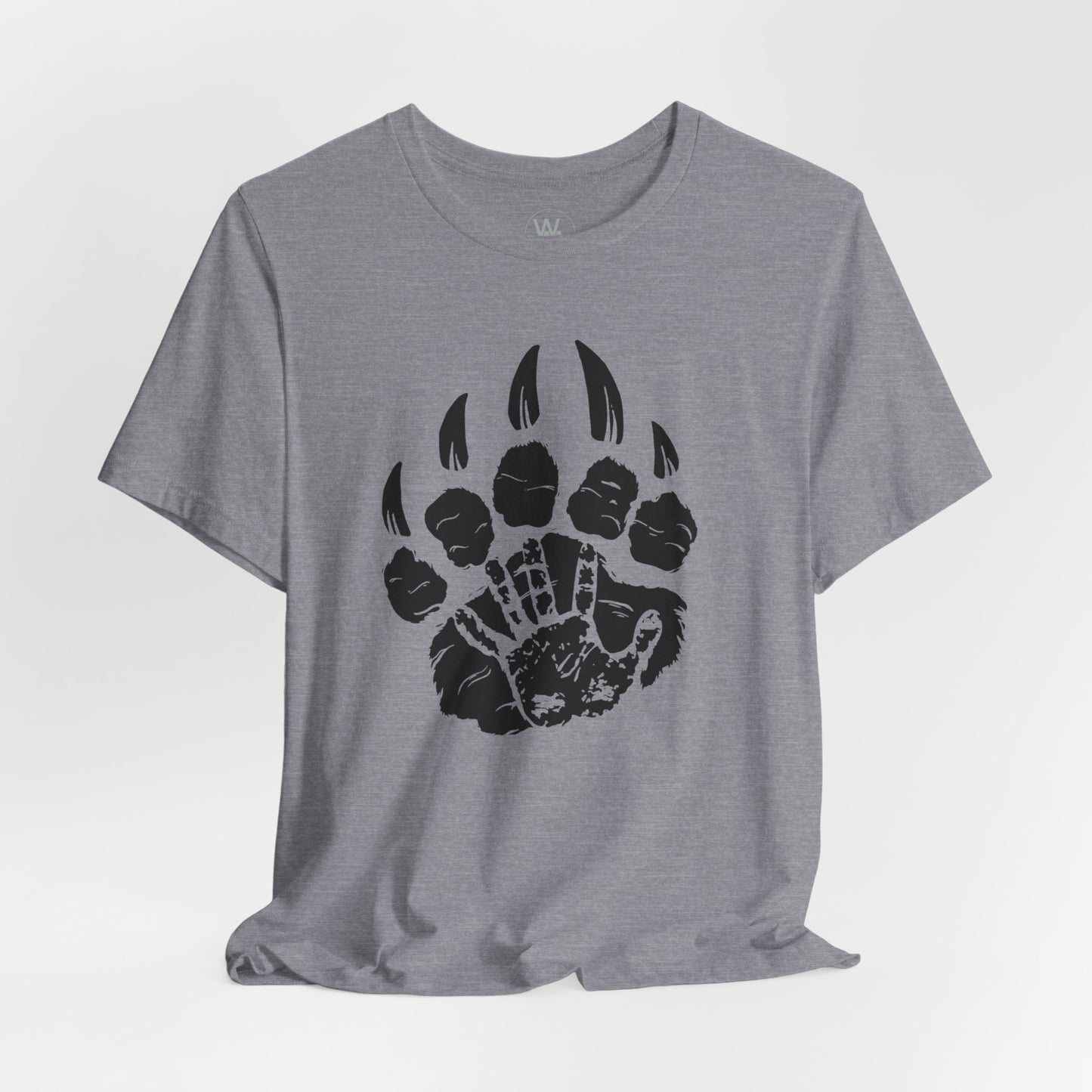 Bear Paw 2 Tshirt by Wil Man