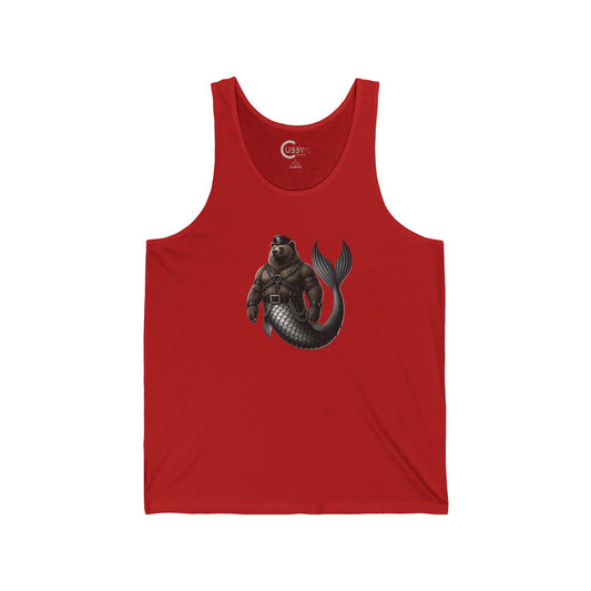 Leather MerBear Tank