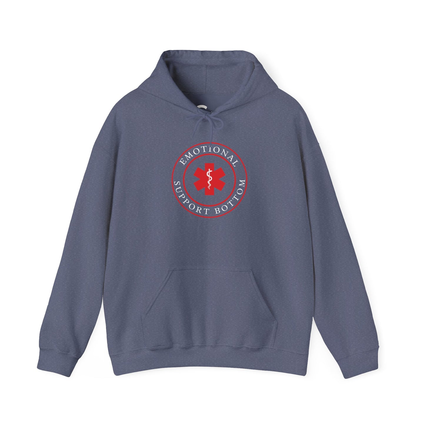 Emotional Support Bottom Hoodie - Cozy & Stylish Sweatshirt