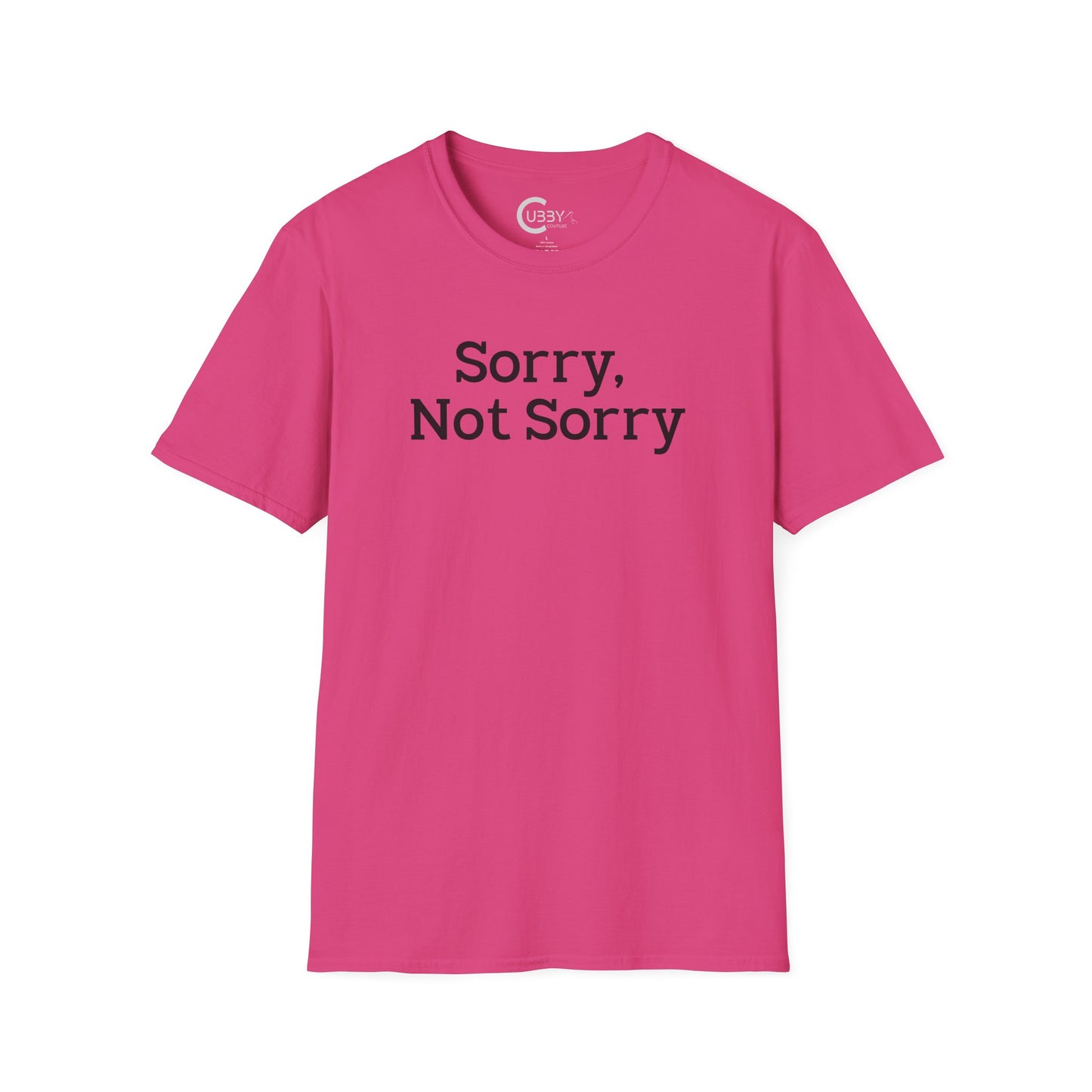 Sorry, Not Sorry