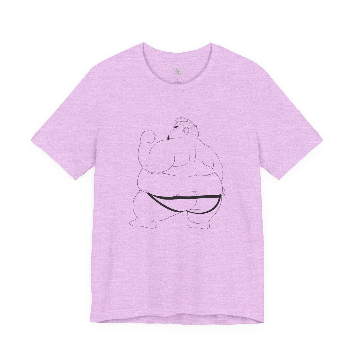 Chubby Lover BLK Tshirt by Wil Man
