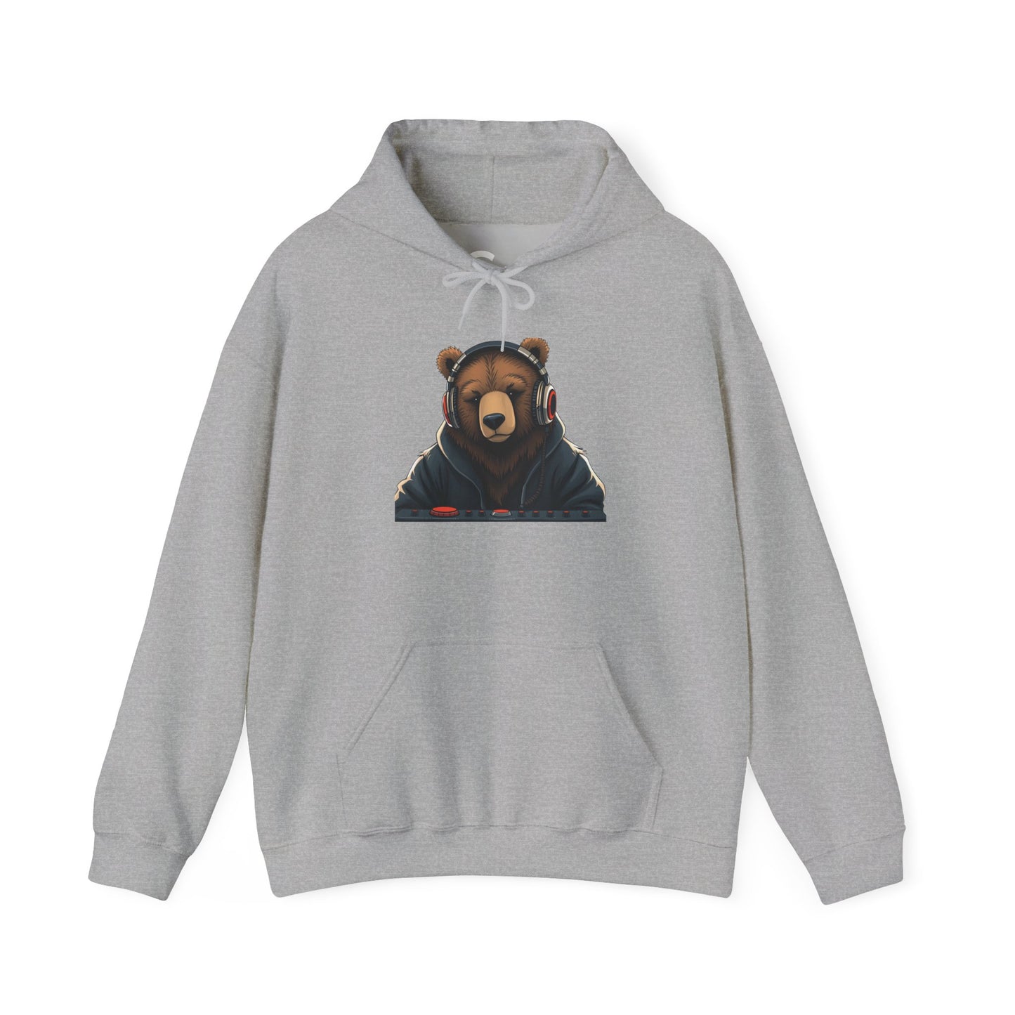 DJ Bear Hoodie - Cozy & Stylish Sweatshirt