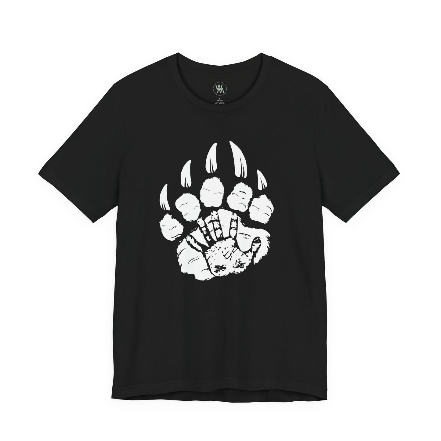 Bear Paw 1 Tshirt by Wil Man