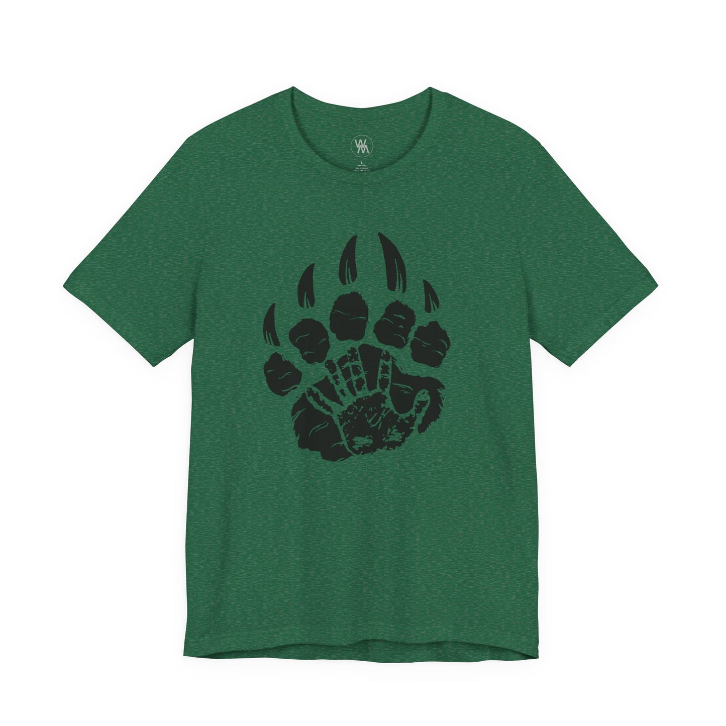 Bear Paw 2 Tshirt by Wil Man