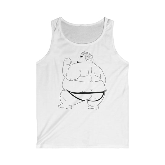 Chubby Lover BLK Tank Top by Wil Man