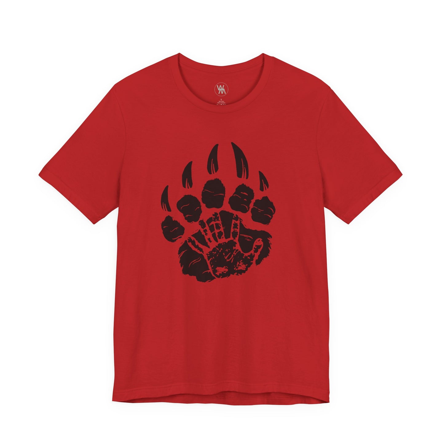 Bear Paw 2 Tshirt by Wil Man
