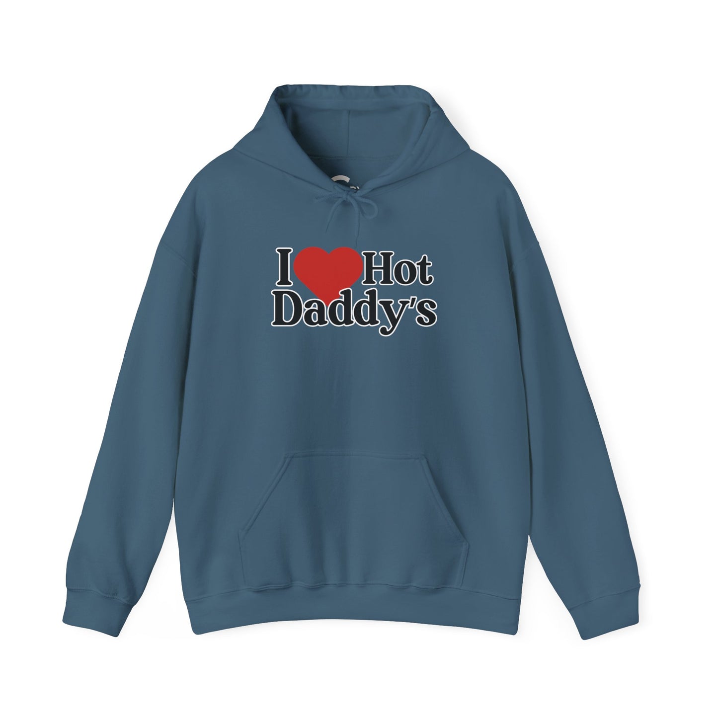 I love Hot Dads Hoodie- Cozy & Stylish Sweatshirt