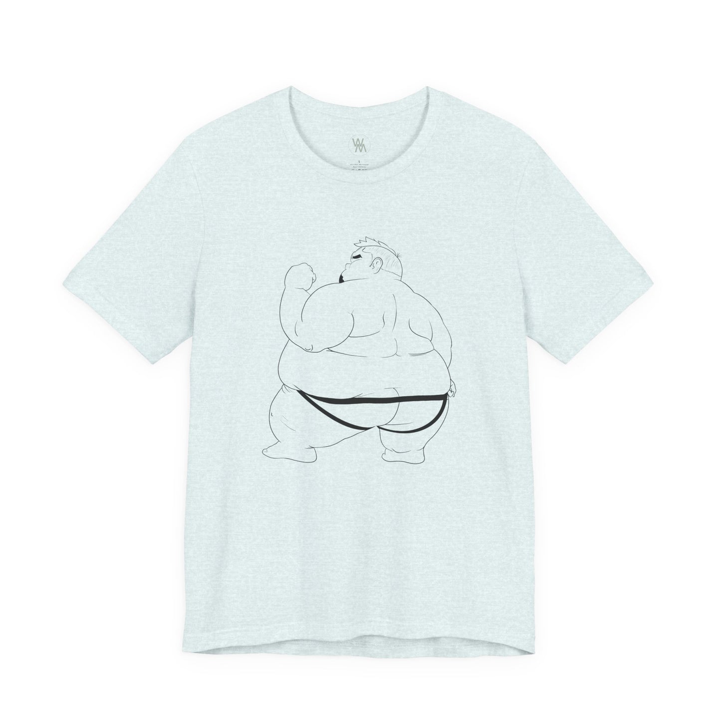 Chubby Lover BLK Tshirt by Wil Man