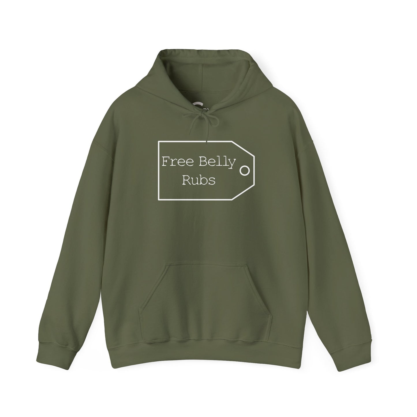 Free Belly Rubs Hoodie - Cozy & Stylish Sweatshirt