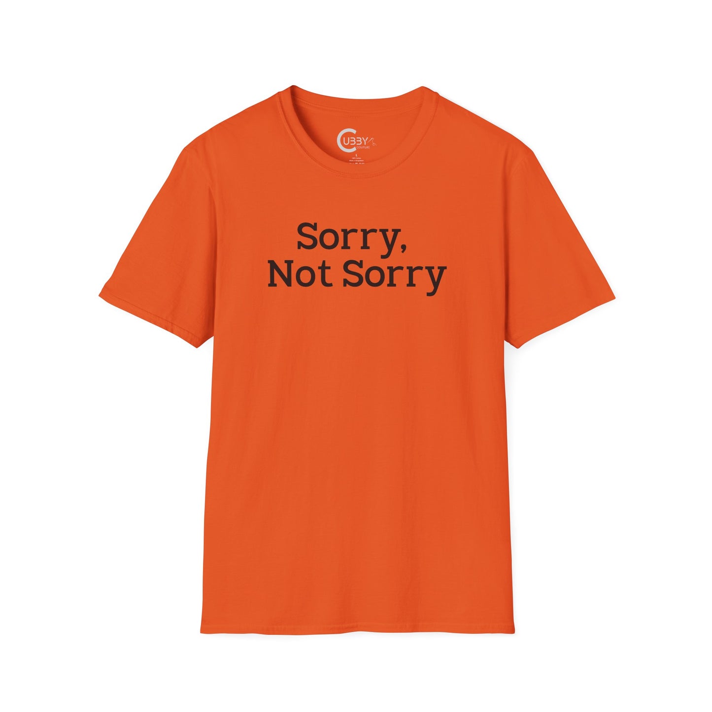 Sorry, Not Sorry