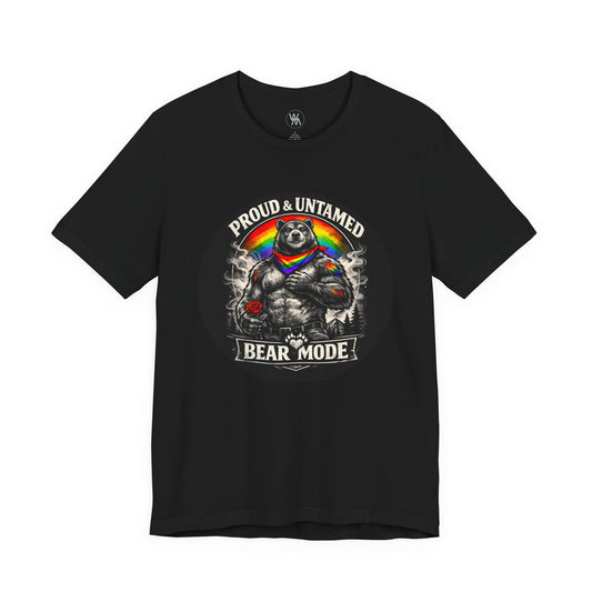 Proud Bear Tshirt by Wil Man
