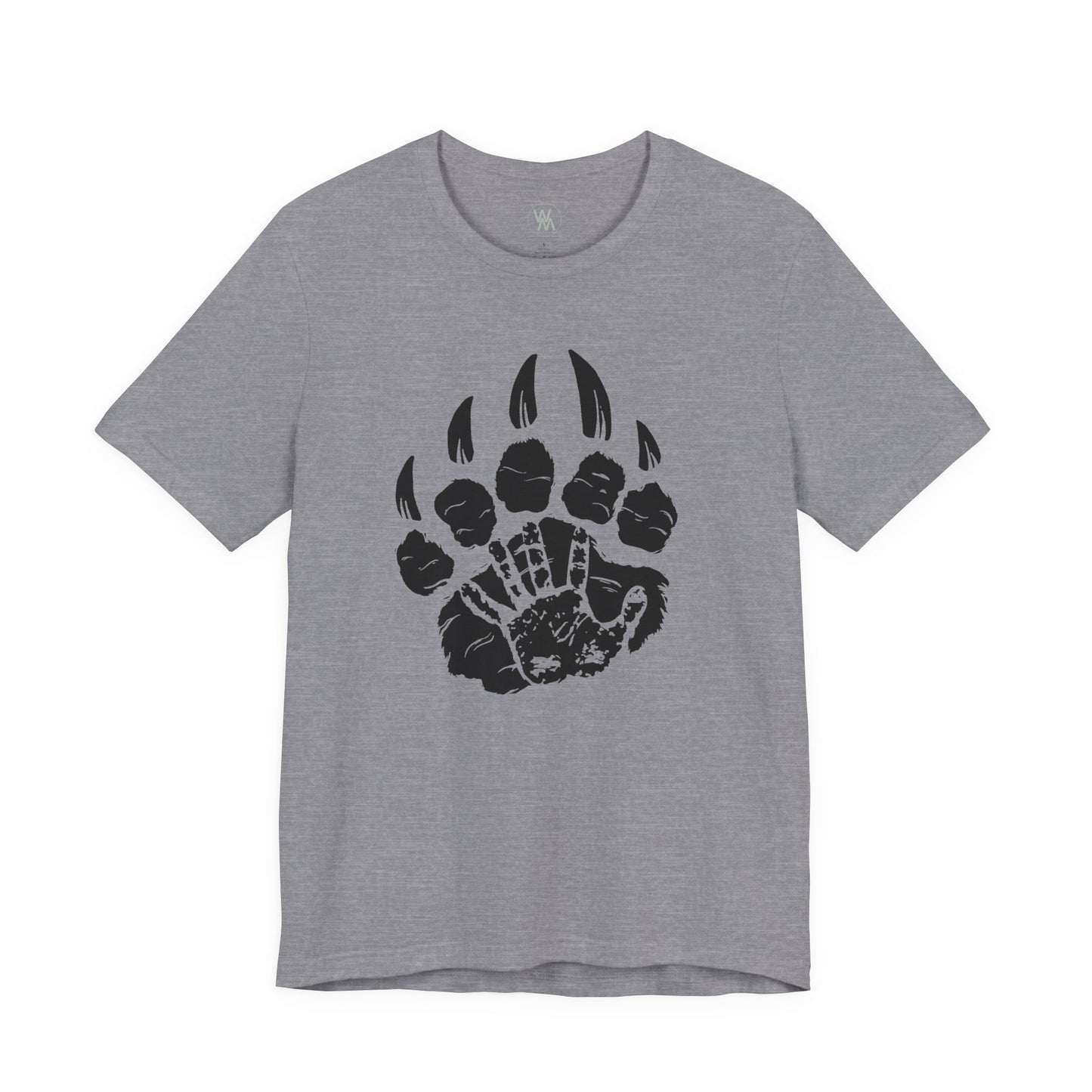 Bear Paw 2 Tshirt by Wil Man
