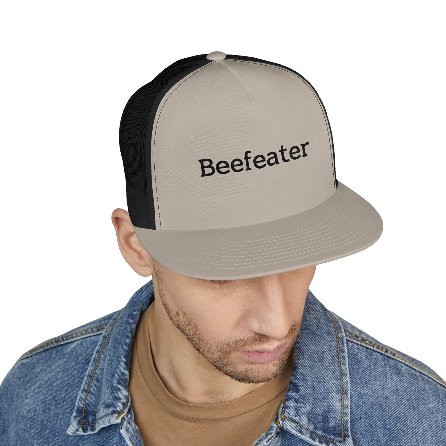 Beef Eater 5 Panel Trucker Cap