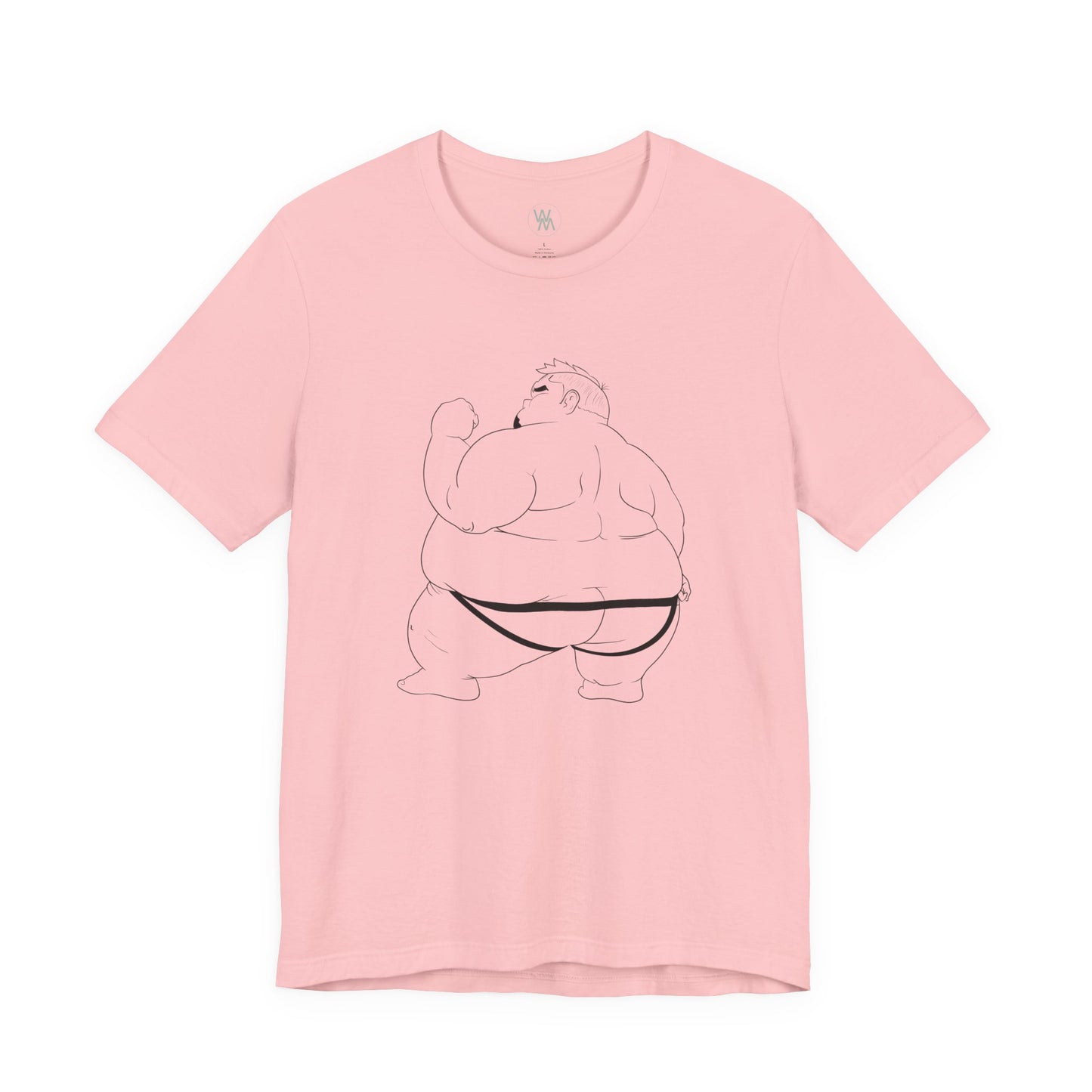 Chubby Lover BLK Tshirt by Wil Man
