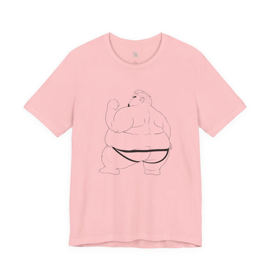 Chubby Lover BLK Tshirt by Wil Man