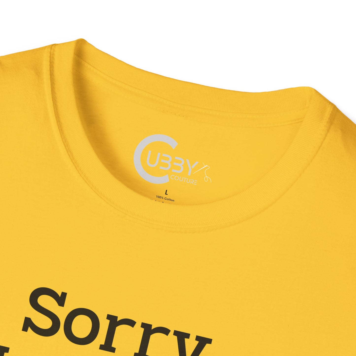 Sorry, Not Sorry