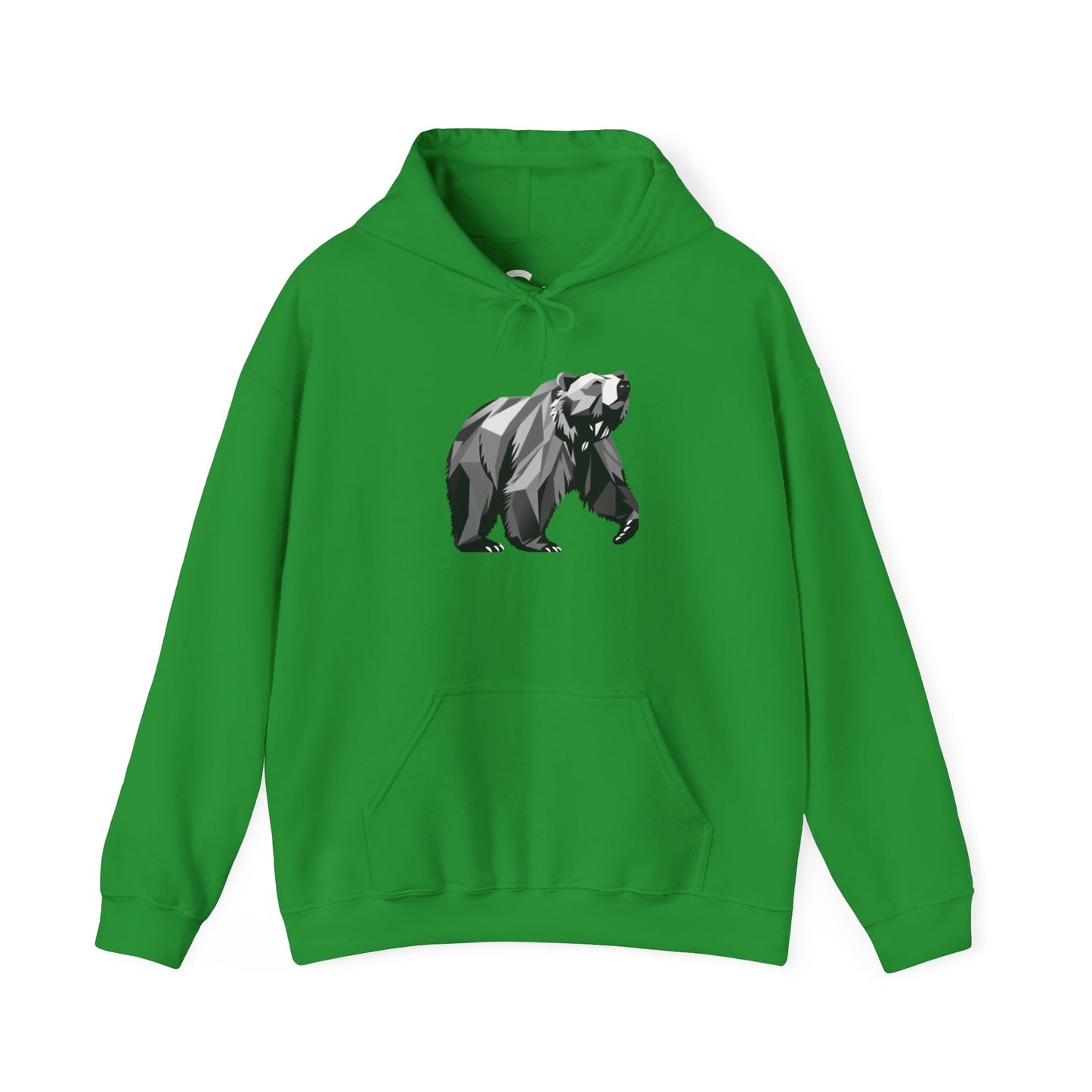 Geometric Bear Hoodie - Cozy & Stylish Sweatshirt