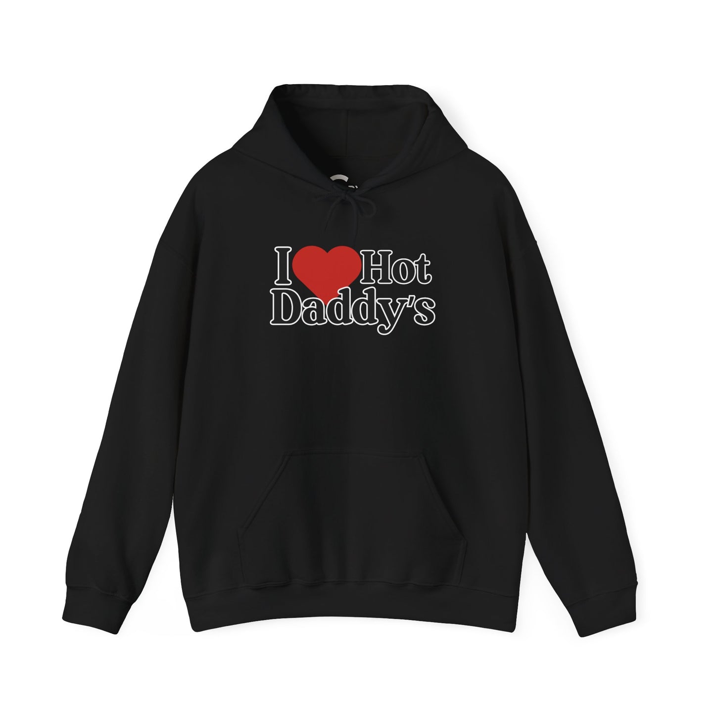 I love Hot Dads Hoodie- Cozy & Stylish Sweatshirt