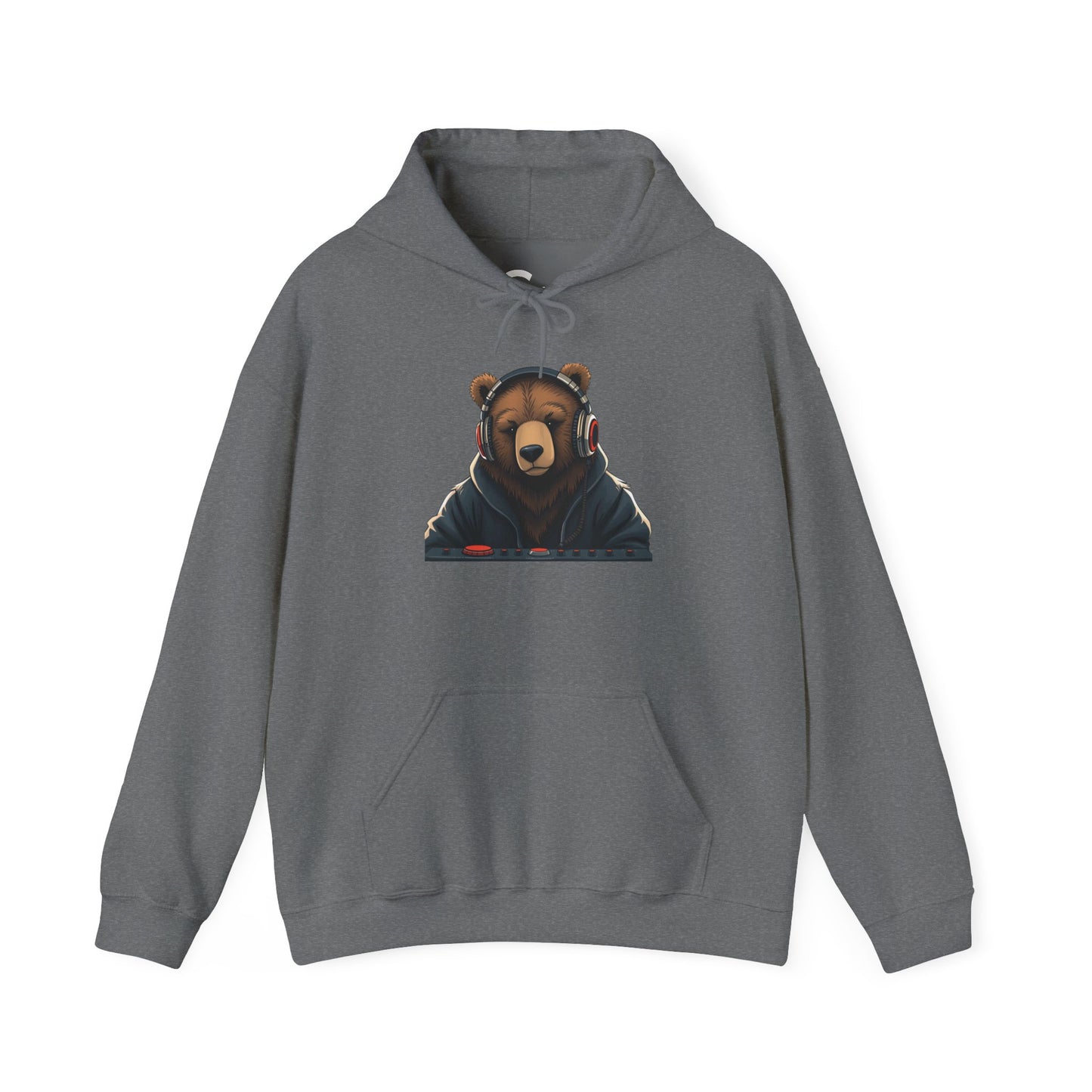 DJ Bear Hoodie - Cozy & Stylish Sweatshirt