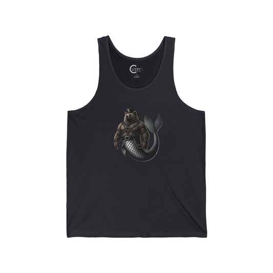 Leather MerBear Tank