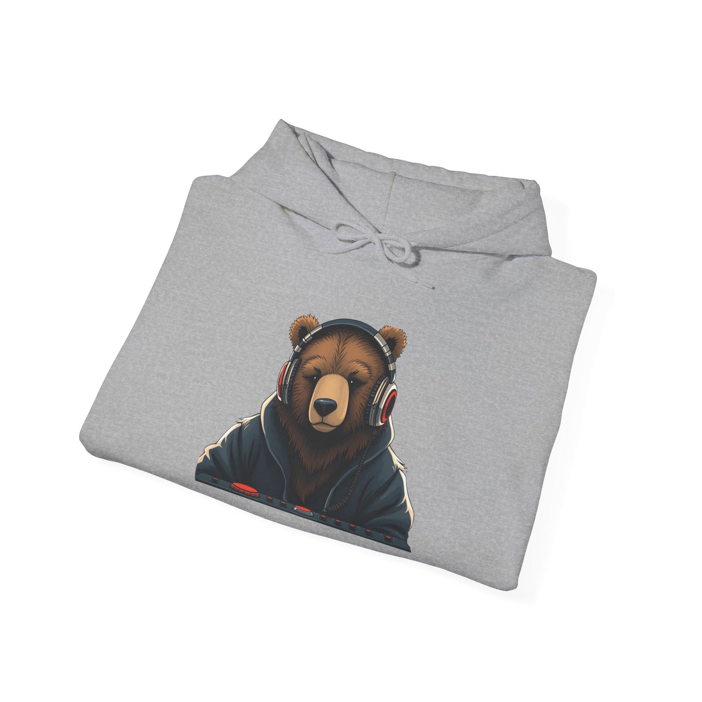 DJ Bear Hoodie - Cozy & Stylish Sweatshirt